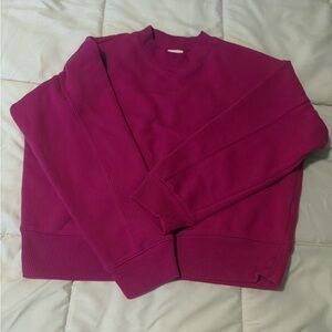 a new day Women's Fuchsia Sweatshirt